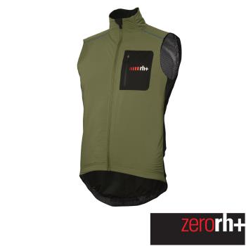 ZeroRH+ 義大利男仕專業防寒防風自行車背心(軍綠) ICU0898 44A