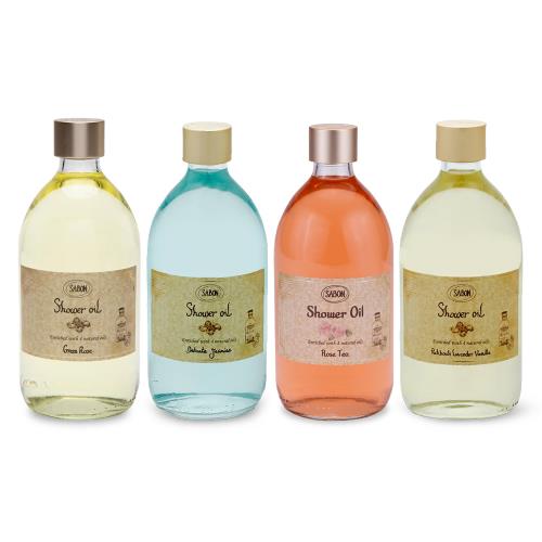 SABON 經典沐浴油 500ml 多款可選(經典PLV/玫瑰茶語/以色列綠玫瑰/茉莉花語)