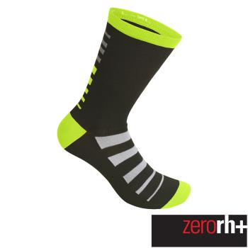 ZeroRH+ 義大利美麗諾羊毛20cm高筒運動襪(螢光黃) ICX9190_96A