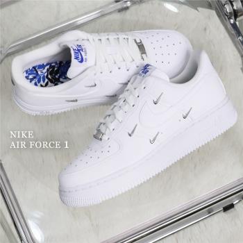 Nike 休閒鞋 Wmns Air Force 1 07 LX 女鞋 白 泫雅 著用款 立體小勾 AF1 CT1990-100