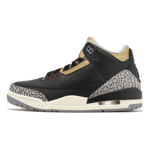 Nike Wmns Air Jordan 3 Retro 女鞋男鞋黑金Black Gold 喬丹3代CK9246