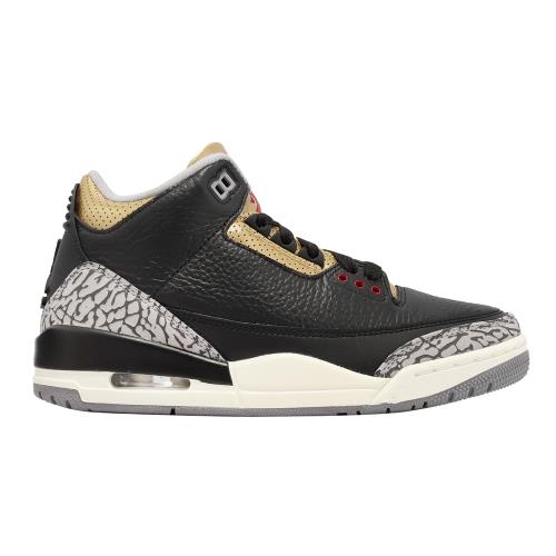 Nike Wmns Air Jordan 3 Retro 女鞋男鞋黑金Black Gold 喬丹3代CK9246