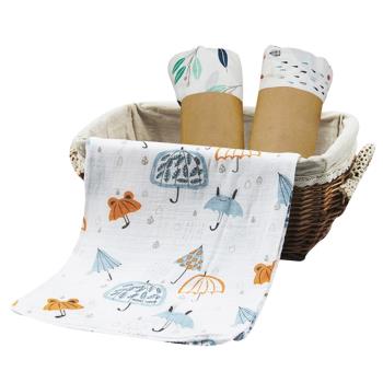 Colorland-Muslin tree-童趣系雙層紗布包巾嬰兒空調蓋被
