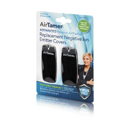 AirTamer細化負離子迅速淨化一公尺空氣(A315專用替換碳纖維毛刷黑色兩入組)