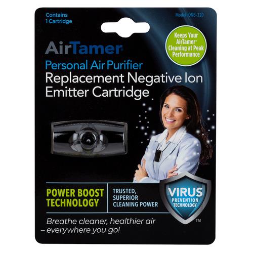 AirTamer細化負離子迅速淨化一公尺空氣(A320專用替換碳纖維毛刷黑色)