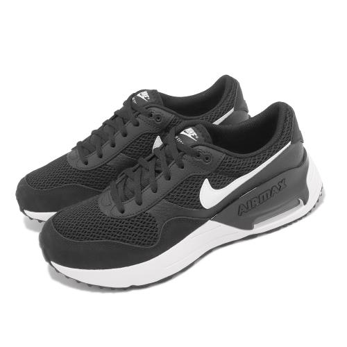 Nike 休閒鞋 Air Max Systm GS 大童鞋 女鞋 黑 白 復古 氣墊 運動鞋 DQ0284-001