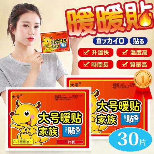 暖暖貼 大號款【30片】  寒流必備 保暖神器 發熱包 保暖貼  月經貼 暖宮貼