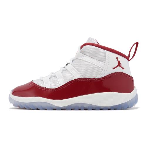 Nike Jordan 11 Retro TD 童鞋 小童 櫻桃紅 白 Cherry 11代 AJ11 378040-116