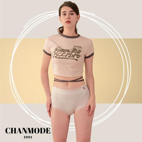 CHANMODE香茉 日系少女蝴蝶結中腰艾草抑菌內褲