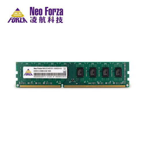 Neo Forza 凌航 DDR3L 1600/4GB RAM(低電壓)