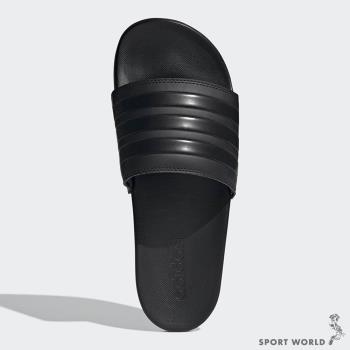 ADIDAS ADILETTE COMFORT 男鞋 拖鞋 休閒 柔軟 黑 GZ5896