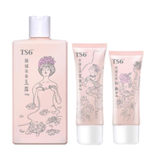 TS6 皇室御用緊白凝露組(嬌媚凝香玉露330g+百媚玉潤豐彈膠50g+俏媚花妍粉嫩膠40g)