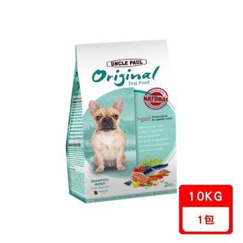 UNCLE PAUL保羅叔叔-田園生機狗食-低敏成犬/室內犬/短鼻犬-雞肉+鱈魚10KG