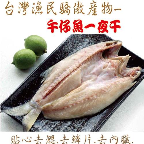 【海之醇】台灣物產午仔魚一夜干-11隻組(300g/隻)