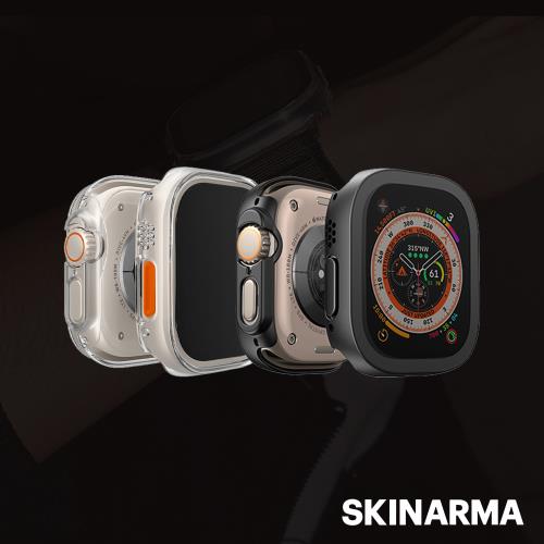 Skinarma 日本潮牌 Apple Watch Ultra 49mm Gado 透亮防刮抗指紋保護殼