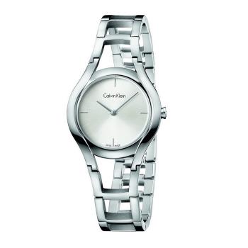 Calvin Klein 幻影女人心時尚優質腕錶-白-K6R23126