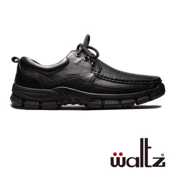 【Waltz】休閒紳士鞋系列 舒適皮鞋(614034-02華爾滋皮鞋)