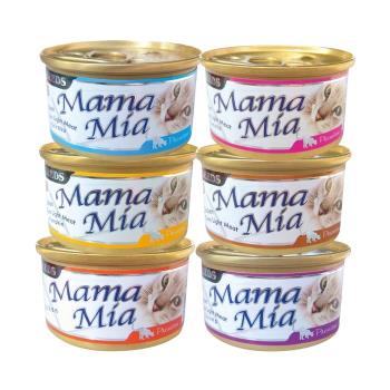 SEEDS聖萊西-MamaMia貓餐罐85g*(12罐)(下標*2送淨水神仙磚)