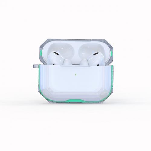IN7 清透系列 AirPods Pro 2 透明撞色TPU耳機保護套 蘋果無線耳機 收納保謢套