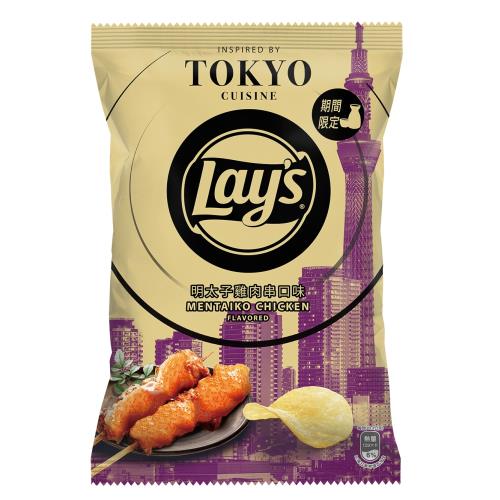 樂事明太子雞肉串口味洋芋片70g/包