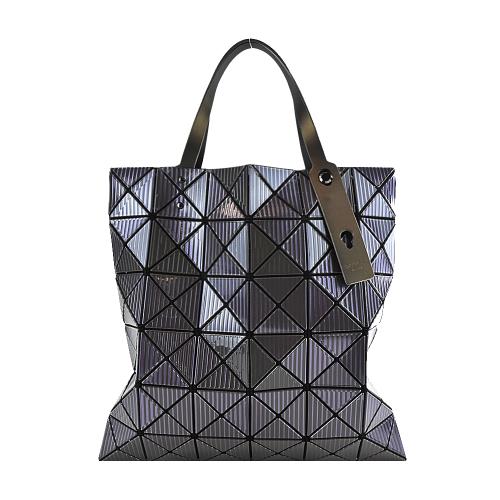 ISSEY MIYAKE 三宅一生BAOBAO 壓紋亮面6X6手提包-多色選|三宅一生BAO