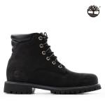 ★零碼出清★Timberland 男款黑色磨砂皮革6吋靴6939R001