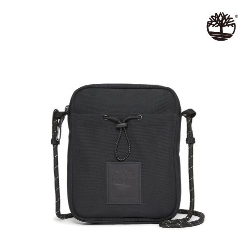Timberland 中性黑色再生聚酯纖維側背小包A67JN001