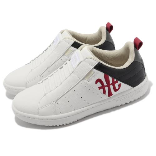 Royal Elastics 休閒鞋 Icon 2 男鞋 白 黑紅 經典 彈力帶 皮革 舒適 輕量 基本款 06523019