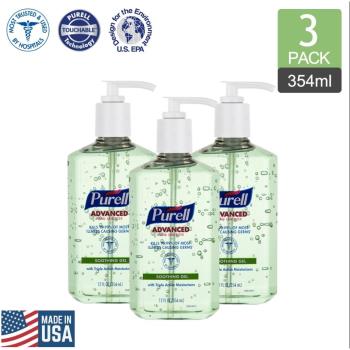 Purell 普瑞來 美國乾洗手凝露 354ml 3入組