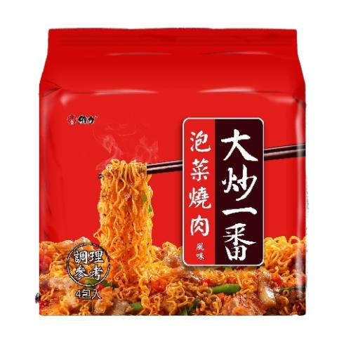 【維力】大炒一番-泡菜燒肉(4包/袋)