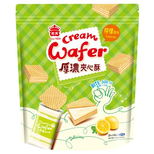 義美 厚濃夾心酥(檸檬風味)210g