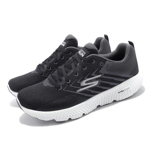 Skechers 慢跑鞋 Power 男鞋 黑 白 路跑 緩震 固特異 舒適 運動鞋 220223BKW