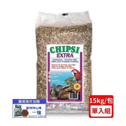 JRS德國CHIPSI-爬蟲類墊屑XXL 15kg(J009-1)*(單入組)(下標*2送淨水神仙磚)