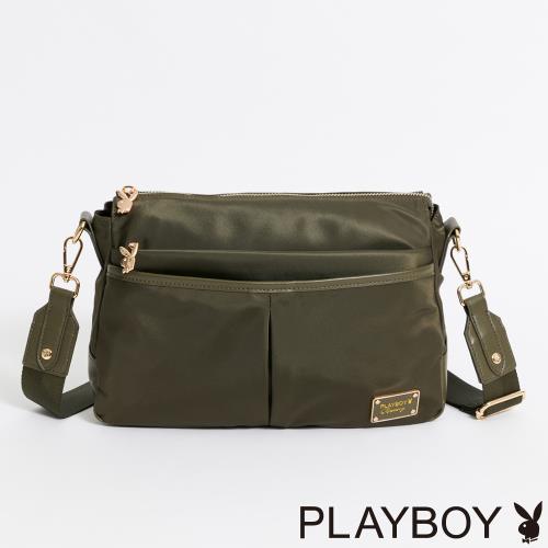 PLAYBOY - 斜背包 Carry All系列 - 綠色