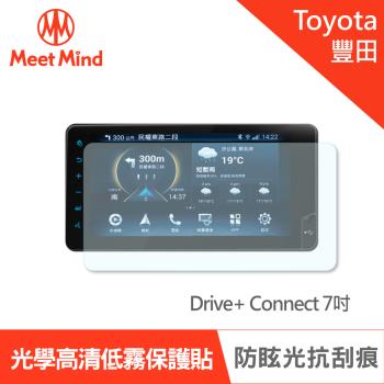 Meet Mind 光學汽車高畫質低霧螢幕保護貼 TOYOTA SIENTA Drive+ Connect 7吋 豐田