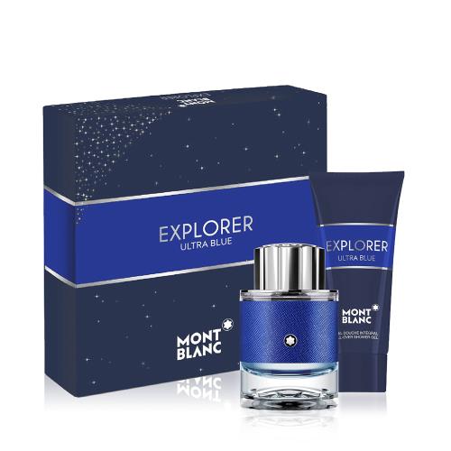 MONTBLANC 萬寶龍 探尋藍海男性淡香精禮盒 (香水60ml+沐浴精100ml）