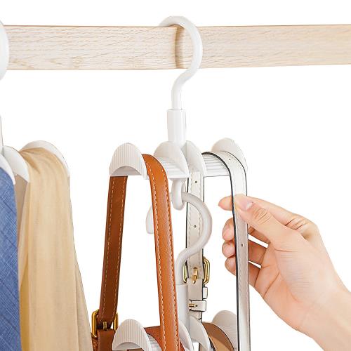 日本SP SAUCE包包專用360度旋轉掛勾4入組