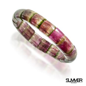 【SUMMER 寶石】西瓜碧璽手排10mm(35g)