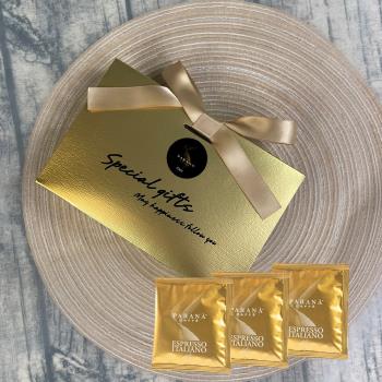 【PARANA 義大利金牌咖啡】金牌獎濃縮咖啡濾掛包禮盒 10包/盒 節慶系列
