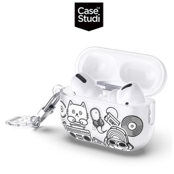 CaseStudi AirPods Pro 2/1 CAST 充電盒保護殼-音樂貓