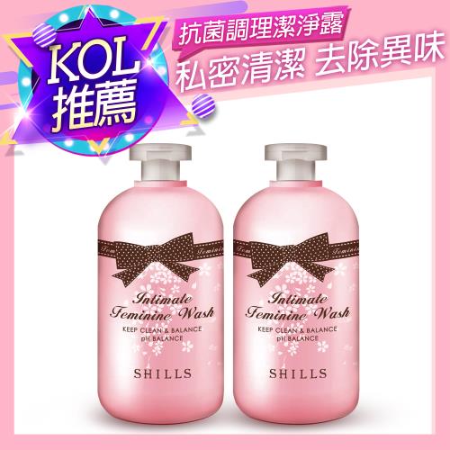 【買1送1】SHILLS舒兒絲 蔓越莓抗菌調理潔淨露-共2入組 (私密處清潔/保養)