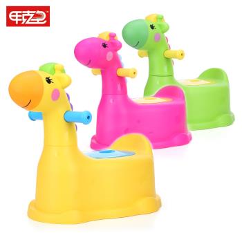 【甲克蟲】長頸鹿座便器