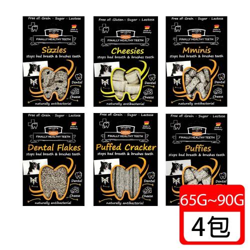 Qchefs德國黑科技-犬用天然潔牙系列65g~90g (4入組)