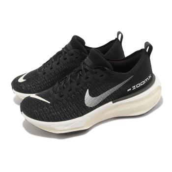 Nike 慢跑鞋 ZoomX Invincible Run FK 3 男鞋 黑 白 針織鞋面 襪套 運動鞋 DR2615-001