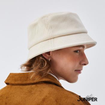JUNIPER 秋冬保暖平頂石墨烯燈芯絨時尚漁夫帽 J3688