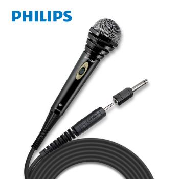 【Philips 飛利浦】降噪 有線麥克風降噪麥克風(SBCMD110/00)