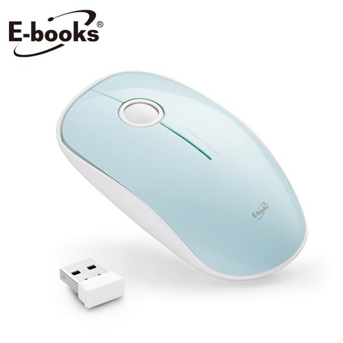 E-books 超手感靜音1600CPI無線滑鼠 M42-加