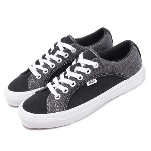 Vans 休閒鞋 OG Lampin LX Vault 黑 灰 單寧 牛仔布 拼接 男鞋 女鞋 VN0A7Q4UBLK