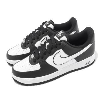 Nike 休閒鞋 Air Force 1 07 男鞋 女鞋 黑 白勾 熊貓 經典款 AF1 鐵牌 DV0788-001