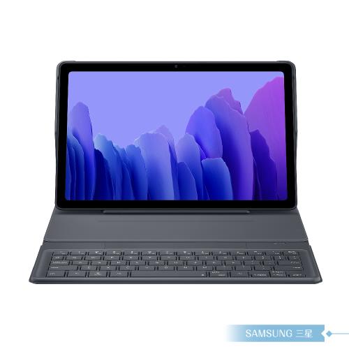 Samsung三星 原廠Galaxy Tab A7 (EF-DT500)專用書本式鍵盤皮套 - 灰【公司貨】